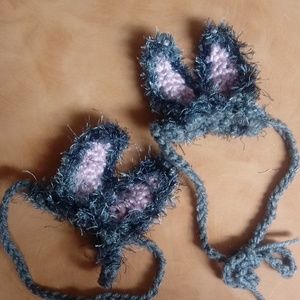 ✳ 4 for 20 yarn homemade ears for a small pet